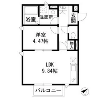 La・Crest・Yui【2階】の間取り