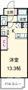ビリーヴヒルズ【4階】の間取り