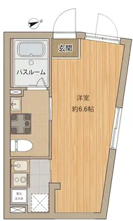 ボンズステージ町屋【4階】の間取り