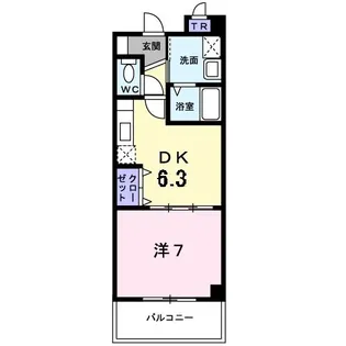 ラピスアイランド【2階】の間取り