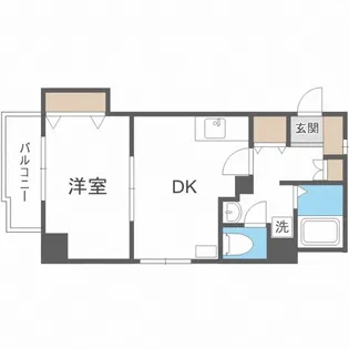 ヴィラN19【4階】の間取り