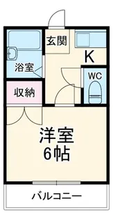 ハイツアベ【1階】の間取り