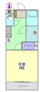 ラドレシア【2階】の間取り