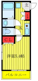 CORDEA新井宿【2階】の間取り