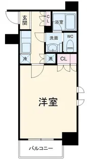 レジデンス横濱関内【3階】の間取り