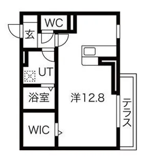GROWTHマンション(グロースマンション)【1階】の間取り