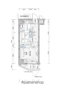 メインステージ大森北II【6階】の間取り