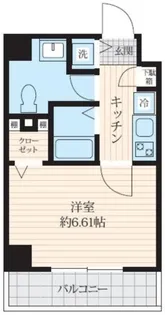 DeLCCS南池袋【5階】の間取り