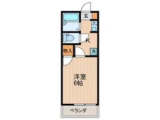 鵜の木MIYAGAWA【2階】の間取り