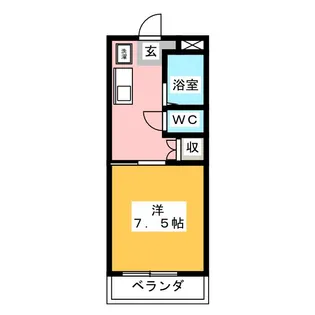 OKマンション【2階】の間取り