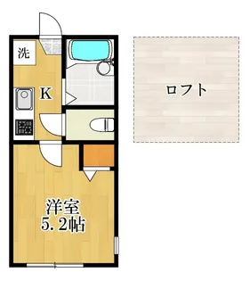矢向コーポラス【1階】の間取り