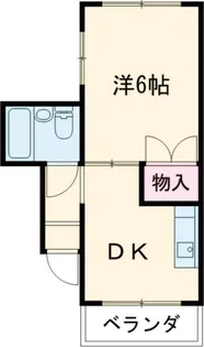 大木ハイツ【1階】の間取り