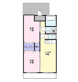 エサキビル【2階】の間取り