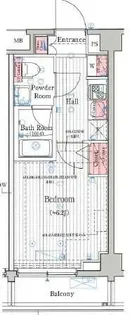 プレール・ドゥーク元住吉【2階】の間取り