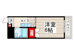ハイツやすらぎ【2階】の間取り