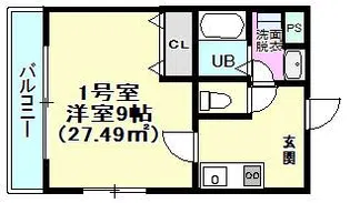 ブランノワール【2階】の間取り