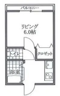 メゾネット・フジ【2階】の間取り