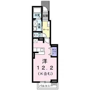 ヴィラOGATA【1階】の間取り