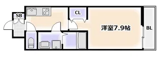 ホッパス【3階】の間取り
