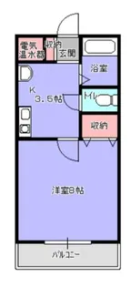 YTMマンション【2階】の間取り