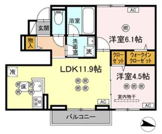 アップノート【1階】の間取り
