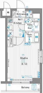 ガーラ・シティ両国【2階】の間取り
