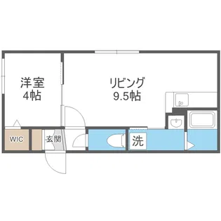 PRESTIGEA N17(プレステージア エヌ17)【4階】の間取り