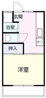 恒久コーポ【2階】の間取り