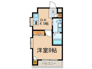 カーサアカテ【7階】の間取り