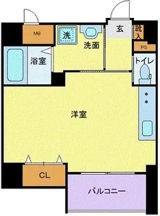 エルミスタ三の丸【2階】の間取り