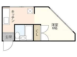 大森ビル【4階】の間取り