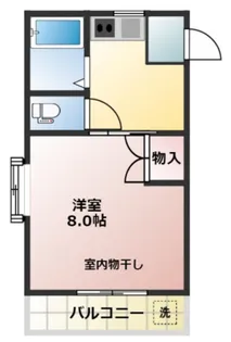 パークプレイス平井II号棟【2階】の間取り