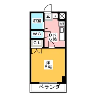 マンションマエフジ【2階】の間取り