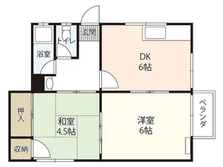 伊田荘【2階】の間取り