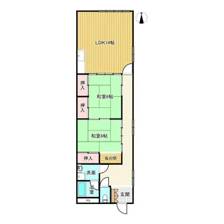 デミセマンション【2階】の間取り