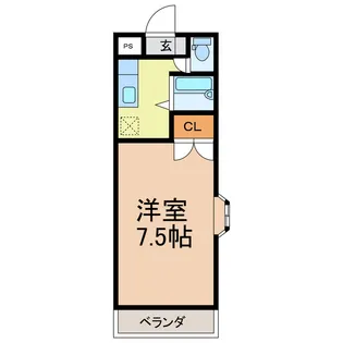 メゾンYOSHIDA【3階】の間取り