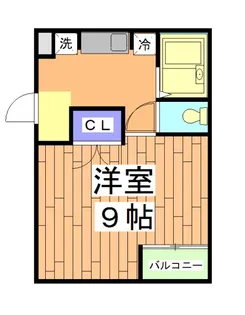 コモド嵯峨【1階】の間取り