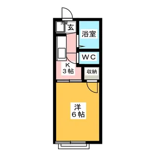 ビックアップル【2階】の間取り