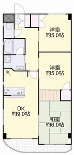 カトービル【4階】の間取り