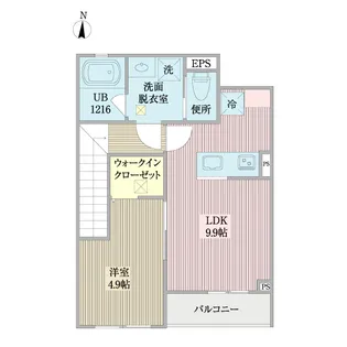 VETRATA【2階】の間取り