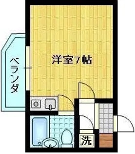 グランド桂【2階】の間取り