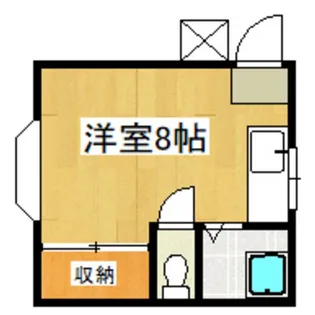 東京都世田谷区赤堤5【アパート】の間取り