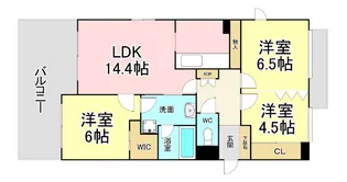 福岡県北九州市小倉南区徳力新町1【マンション】の間取り