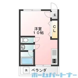 徳島県名西郡石井町石井字石井【マンション】の間取り