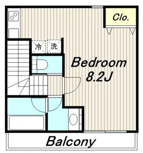 リブリ・Mファースト【2階】の間取り