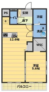 (仮称)ルネス上浜【4階】の間取り