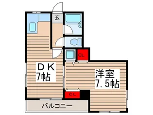 WISECOURT【4階】の間取り