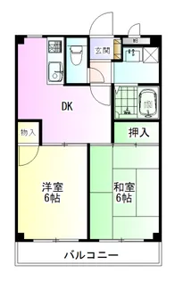 埼玉県さいたま市南区白幡2【マンション】の間取り