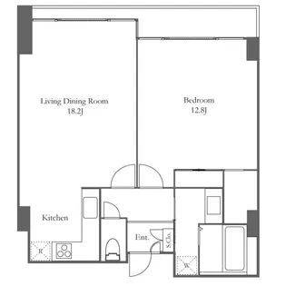 品川プリンス・レジデンス【10階】の間取り