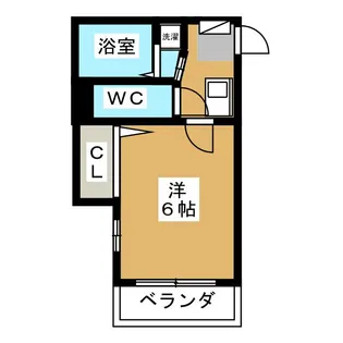 CHERRY COURT【1階】の間取り